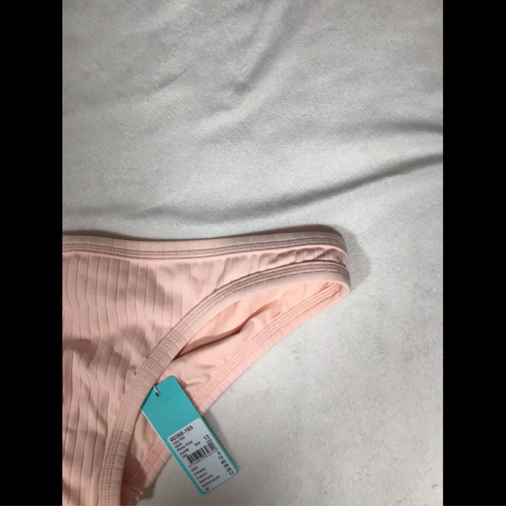 NEW‎ Seafolly Inka Ribbed Hipster Bikini Bottom 8